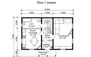 Строительство дома из профилированного бруса под ключ