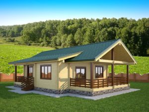 Строительство дома из бруса под ключ в Сочи