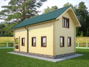 Строительство дома из бруса под ключ в Сочи